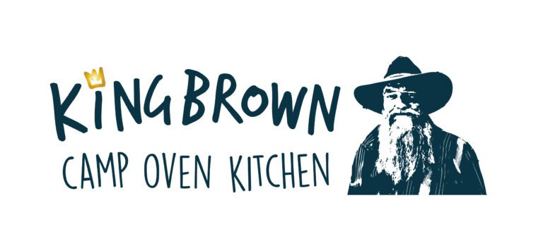 Logo for King Brown Camp Oven Kitchen